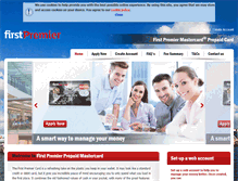 Tablet Screenshot of firstpremierprepaid.co.uk